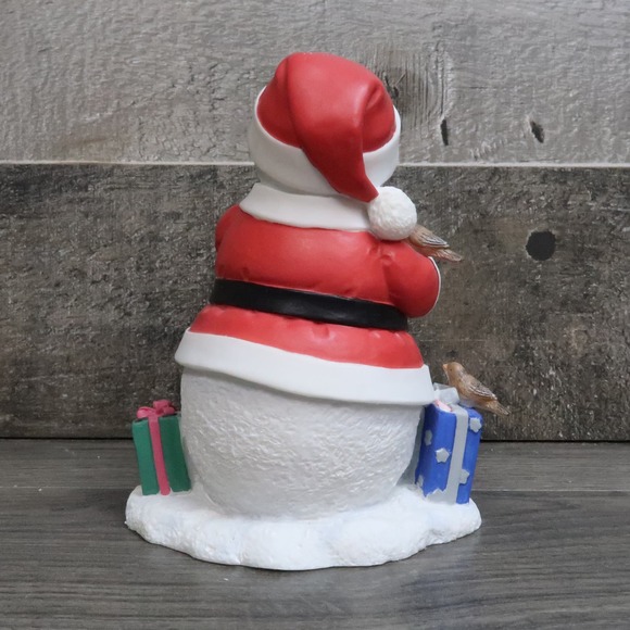 Lenox Snowman Santas Helper Lynn Bywaters Winter Figurine - Picture 4 of 7